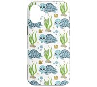 Tartaruga marina carina Custodia per iPhone 16 Plus