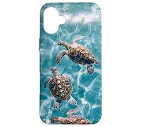 Tartaruga Marina Custodia per iPhone 16 Plus