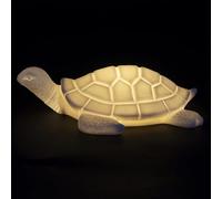 Tartaruga marina decorativa in ceramica LED Ocean 24x18,5x6,5 cm