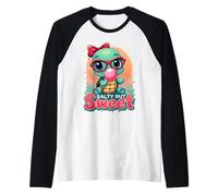 Tartaruga Marina Dolce Salty But Sweet Maglia con Maniche Raglan