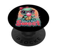 Tartaruga Marina Dolce Salty But Sweet PopSockets PopGrip Adesivo