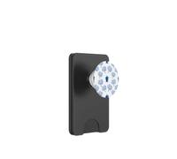 Tartaruga marina e corallo costiera design in blu e bianco PopSockets PopWallet per MagSafe