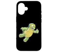 Tartaruga Nuotare Occhialini da nuoto Sport acquatici Custodia per iPhone 16