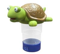 Tartaruga per piscina, dispenser di cloro - tartaruga di cloro | Tartarughe da piscina | Dolce piscine animali | Galleggiante galleggiante sicuro per il giardino - Spa