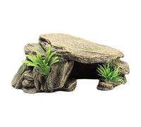 Tartaruga Rettile Nascondendo Delle Grotte, Pesce Nascondendosi Nella Grotta Acquario Tartaruga Di Rettili Al Rifugio Di habitat Simulazione Rock Hide Cave Per Piccole Lucertole Rane Tartarughe