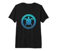 Tartaruga Save The Turtles Immersione Sommozzatore Diver Maglietta Premium