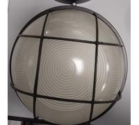 Tartaruga Velamp Lampada a muro, applique, plafoniera cod. E200 IP44 E27 100w