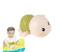 Tartarughe a carica per il bagno, Tartaruga a carica per nuotare, Giocattoli da gioco in piscina per il bagno, Giochi acquatici galleggianti per animali da , giocattolo per doccia con vasca da ba