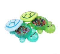 Tartarughe fluorescenti al buio, set da 400 pezzi con 2 tartarughe jumbo per accenti per casa delle bambole per giardino delle fate forniture artigianali