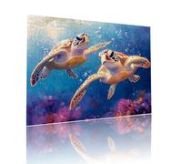 Tartarughe Marine Jigsaw Puzzle Adulti 2000 pezzi Jigsaw Puzzles Classici Arte Impossibili Grandi Dimensioni Animale per Adulti e Ragazzi Divertimento Giochi Rilassamento e Intelligence 70x99cm t-165