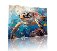 Tartarughe Marine Jigsaw Puzzle Adulti 5000 pezzi Jigsaw Puzzles Classici Arte Impossibili Grandi Dimensioni Astratto per Adulti e Ragazzi Divertimento Giochi Rilassamento Intelligence 105x156cm t-161