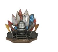 NECA Diorama Tartarughe Ninja 2 - Shredder's Throne (Secret of the Ooze) 27 cm