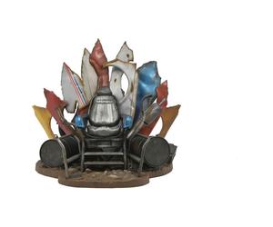 Tartarughe Ninja 2: Secret Of The Ooze Diorama Shredder's Throne 27 Cm Neca