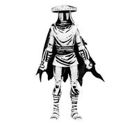 Teenage Mutant Ninja Turtles Action Figure Elite Foot Ninja Guard Black & Whi...
