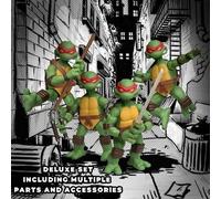 Tartarughe Ninja Adolescenziali Set Deluxe Da 5 Punti - MEZCO