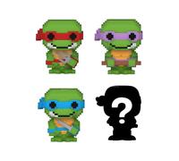 Tartarughe Ninja Bitty Pop Vinile Figura 4-pack 8-bit 2,5 Cm Funko