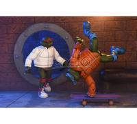 Tartarughe Ninja Cart Punk Leo & Punk Raph 2pack Af Action Figura Neca