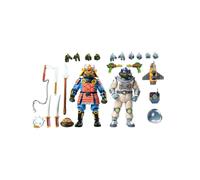Tartarughe Ninja (cartoon) Action Figura 2 Pack Space Adventure & Samurai Turtle