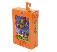 Neca Figura Teenage Mutant Ninja Turtles Cartoon Action Ultimate Michelangelo Vhs 18 Cm