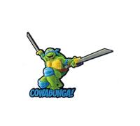Tartarughe Ninja Soft Touch Magnet Leonardo Con Figura Int.