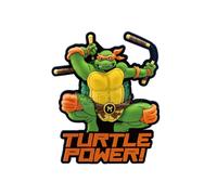 Tartarughe Ninja Soft Touch Magnet Micheangelo Con Figura Int.