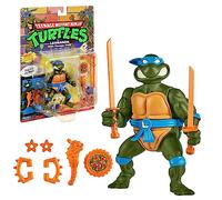 Tartarughe Ninja, statuetta snodata 10 cm, collezione Classica, Leonardo, giocattolo per bambini dai 4 anni, T0001A