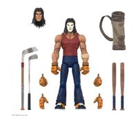 Tartarughe Ninja Ultimates Action Figura Casey Jones 18 Cm Super7