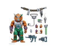 Tartarughe Ninja Ultimates Action Figura Triceraton 20 Cm Super7