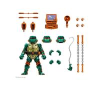 Super7 Figura Teenage Mutant Ninja Turtles Ultimates Action Warrior Metalhead Michelangelo 18 Cm