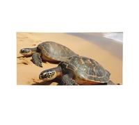 Tartarughe sulla spiaggia Banner e cartelli da appendere alla parete Banner personalizzato per feste con 4 fori sfondo con testo fotografico sfondo per feste di compleanno per interni ed esterni