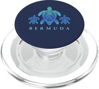 Tartarughe verdi tribali delle Bermuda PopSockets PopGrip per MagSafe