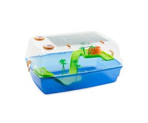 Tartarughiera terrario per rettili Trasparente 38 x 31 x 31 cm in plastica con a