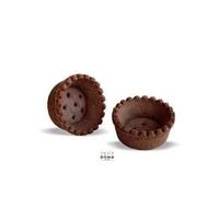tartellette di frolla artigianali mignon orma confezione da 250 pz (cacao)