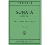 Tartini Giuseppe Sonata in g minor Devil's Trill Violin and Piano. by Fritz Kreisler International