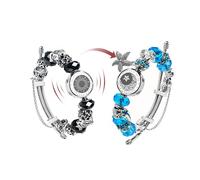 tartoow Vibrazione Touch - Braccialetti dell’Amore con Tocchi - Regali per Relazioni a Distanza per Fidanzata e Fidanzato - Braccialetti per Coppie - Bluetooth Z001 S R01 S Y05 - Nuovo