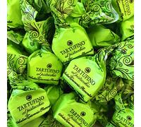 Tartufini al Pistacchio Kg 1 Antica Torroneria Piemontese - Senza Glutine - Praline di Cioccolato Bianco e Pistacchio (32%)