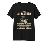 Tartufo Caccia Cacciatore Cane Maglietta Premium