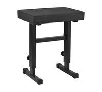 Taruor Panca per Tastiera, Sgabello Regolabile, 4 velocità, Comodo, Ferro Nero, Pelle PU, Musicista, Studente, Piedini in Gomma Antiscivolo, Pianoforte, Struttura HFrame