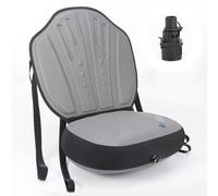Taruor Sedile per kayak con supporto per la schiena, sedile sup universale, rimovibile, regolabile, per kayak, accessori per la tavola da surf, seduta imbottita, compatibile con kayak, barche a remi