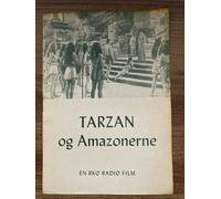 Tarzan and the Amazzons Johnny Weissmuller B. Joyce 1945 Programma cinematogr...