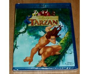 Tarzan Classico Disney Animazione Nº 37 Blu-Ray Nuovo Sigillato A-B-C