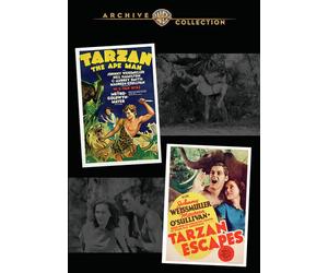 Tarzan L'Uomo Scimmia Escapes DVD (2019) - Johnny Weissmuller, Maureen O'S Ul