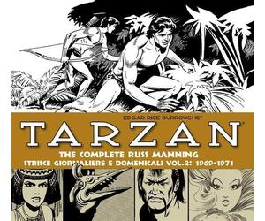 TARZAN: THE COMPLETE RUSS MANNING - STRISCE GIORNALIERE E DOMENICALI, VOL. 2 - 1