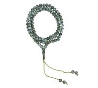 Tasbih Musulmano 99 Perline, Preghiera Islamica Preghiera Scrittura Perline Rosario Dorato per Articolo Religioso Regalo Ramadandan(Verde)