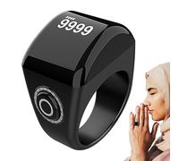 Tasbiih, contatore di preghiere intelligente, contatore intelligente per le dita, contatore digitale per le dita, contatore di contatori a mano in metallo, contatore elettronico per dita dei musulmani