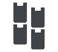 Tasca a portafoglio per telefono, custodia adesiva per carte, sottile tasca posteriore, design adesivo sicuro, facile da trasportare documenti d'identità, biglietti da visita di credito, uso