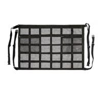 Tasca a rete da soffitto, organizer a rete da soffitto, per il caricamento 'auto - Organizer regolabile con cerniera, contiene oggetti comunemente usati in sacchetti a rete. L'oro non occupa