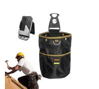 Tasca a vita, borsa per attrezzi | Piccola utility impermeabile, borsa per attrezzi per la lavorazione del legno, tasche in vita, costruttori con fessure rapide per donne, uomini, elettricisti