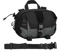 Tasca Amministrativa Tattica in Nylon 500D - Borsa Utilitaria EDC MOLLE con Cinghia per Spalla e Montaggio su Cintura per un'organizzazione Compatta degli Attrezzature(Black green)