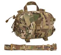 Tasca Amministrativa Tattica in Nylon 500D - Borsa Utilitaria EDC MOLLE con Cinghia per Spalla e Montaggio su Cintura per un'organizzazione Compatta degli Attrezzature(Camouflage)